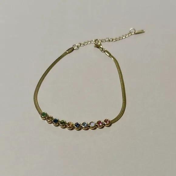 Boho anklet N695 - Picture 3 of 4